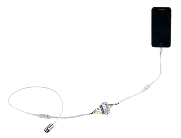 Pirometr CSmicro i smartfon