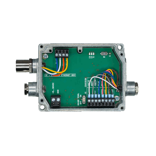 Moduł interfejsu Ethernet TCP/IP i Modbus TCP do pirometrów CSvision i kamer Xi
