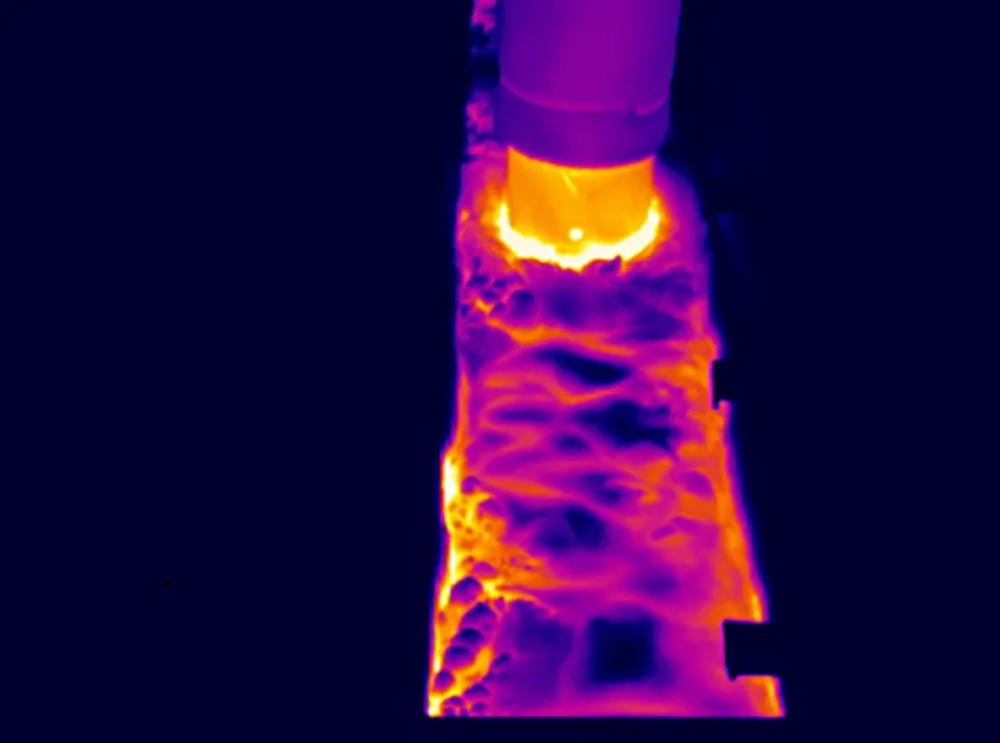 continuous casting flux
