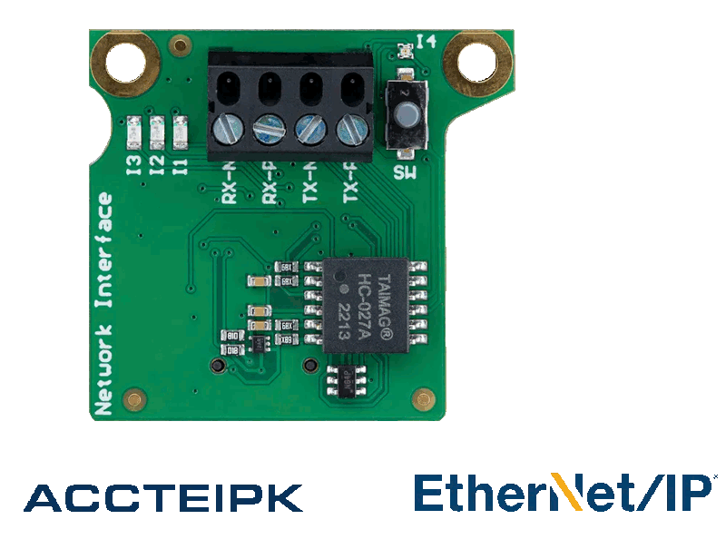 Moduł interfejsu EtherNet/IP do pirometrów CT, CTlaser i CTratio