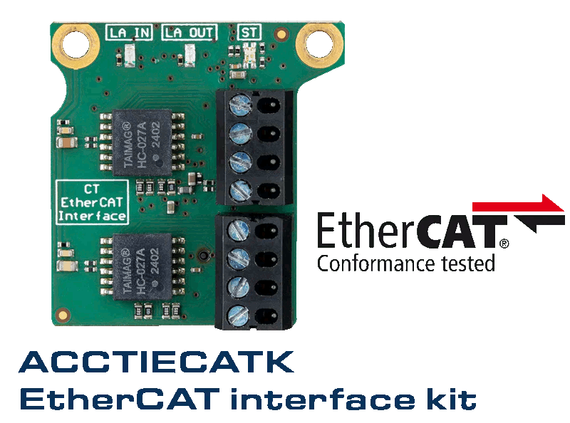 Moduł interfejsu EtherCAT do pirometrów CTi, CTratio